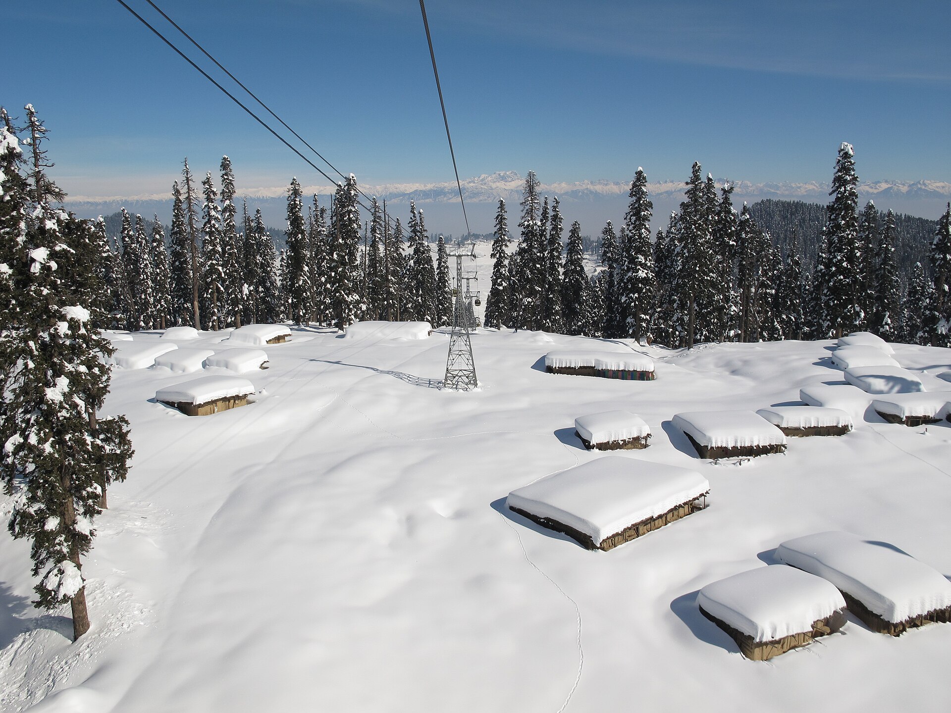 Gulmarg Gondola on the Classic Kashmir Retreat 5-day tour package